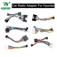 Reproductor Android para coche, adaptador de Radio estéreo 2Din, conector de alimentación, reproductor MP5, accesorios de Cable de alimentación para Hyundai