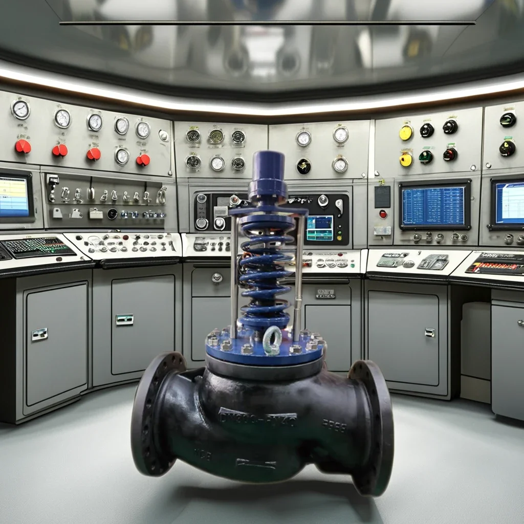 Válvula reguladora de manguito de presión autooperatoria de presión