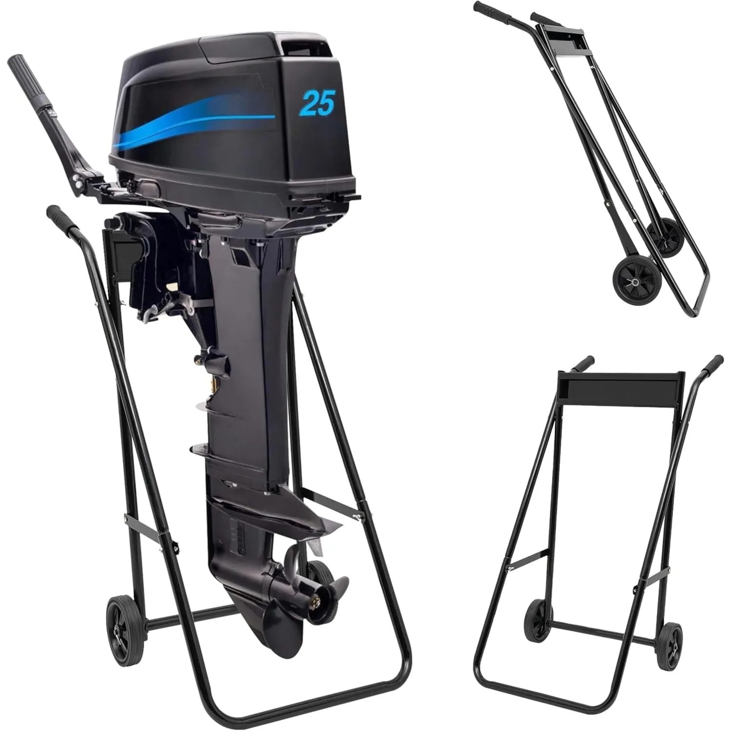 

Тележка для подвесного лодочного мотора, усиленная тележка-платформа для транспортировки двигателя, портативная складная подставка для лодочного мотора, для двигателей с длинным/коротким валом.