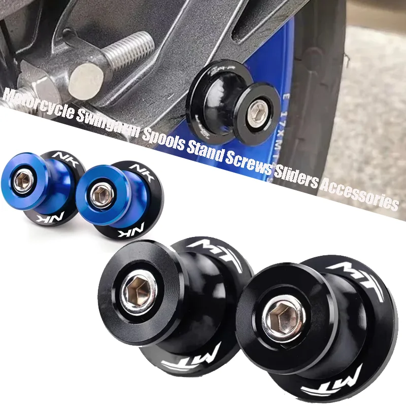 For CFMOTO 450MT 800MT 800 MT-X 650MT 250SR 450SR 250NK Motorcycle Swingarm Spools Stand Screws Sliders 700MT 650NK 800NK 700CLX