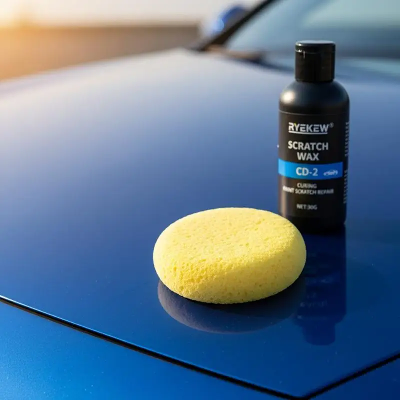 Auto Scratch Removal Kit Specifically for Car Paint Surface Damage Includes Repair Paste for Daily Car Maintenance Scenes