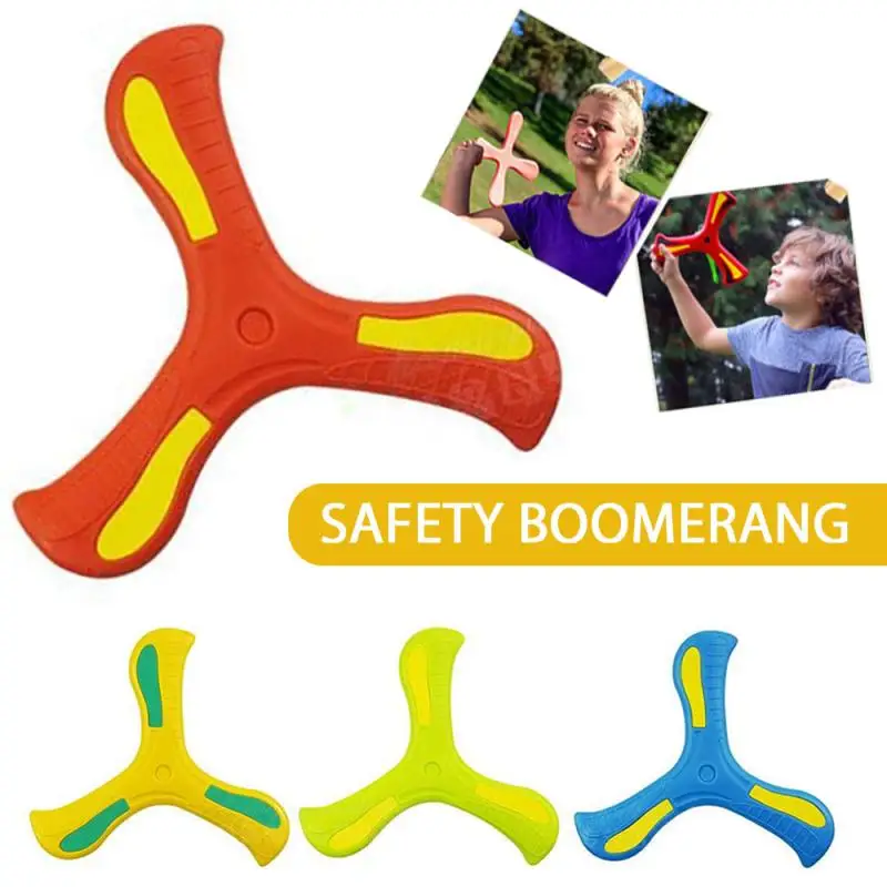 

3Pcs/set EVA Children Boomerang Funny Outdoor Parent-child Interaction Toy Early Education Puzzle Decompression Gift