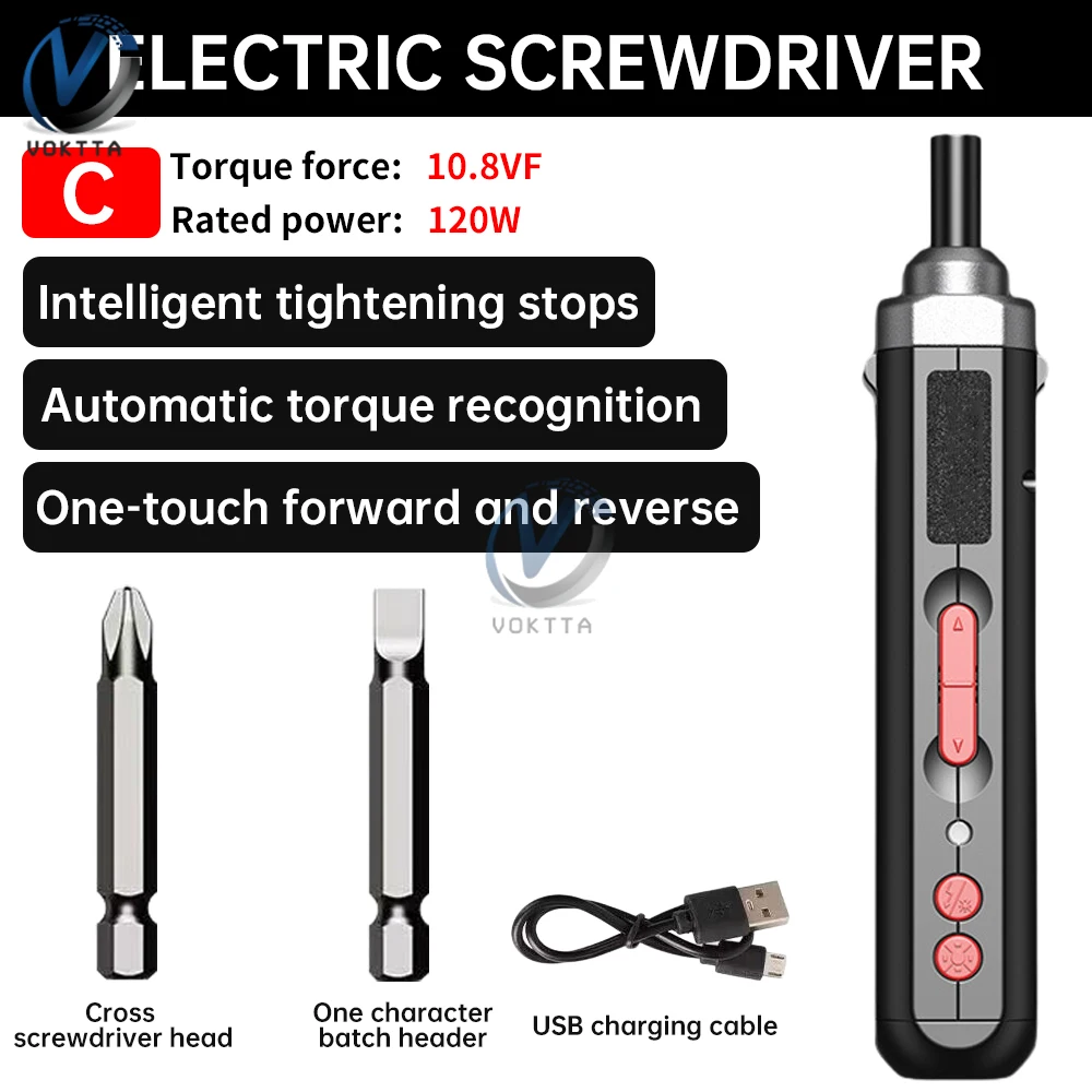 Mini Cordless Electric Screwdriver USB Rechargeable Power Drill Bits Electric Drill Screwdrivers Engraving Machine Rotary Tool