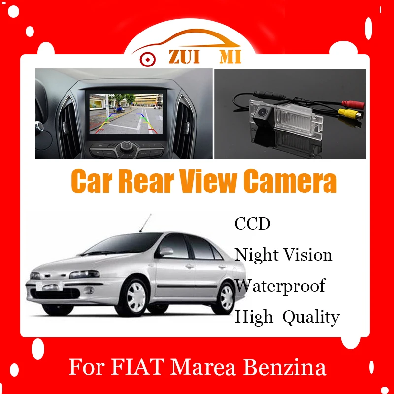 

Car Reverse Rear View Camera For FIAT Marea Benzina 1996~1999 CCD Full HD Night Vision Backup Parking Camera