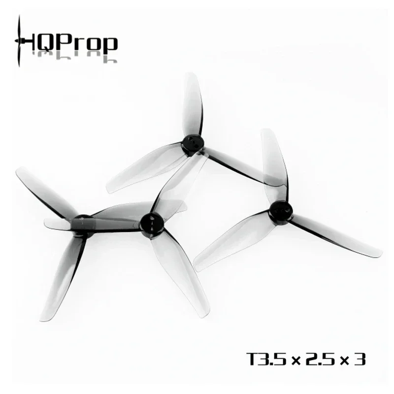 10Pairs(10CW+10CCW) HQPROP T3.5X2.2 3522 3-Blade  2-Blade PC Propeller for FPV Freestyle 3.5inch Toothpick Drones DIY Parts