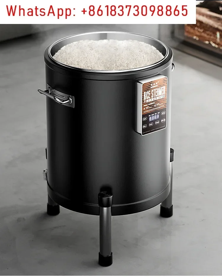 Intelligent Steamed Rice Bucket 304 Large Capacity Cooking Bucket Canteen Steamed Rice Pot Restaurant Cooking Rice Cooker