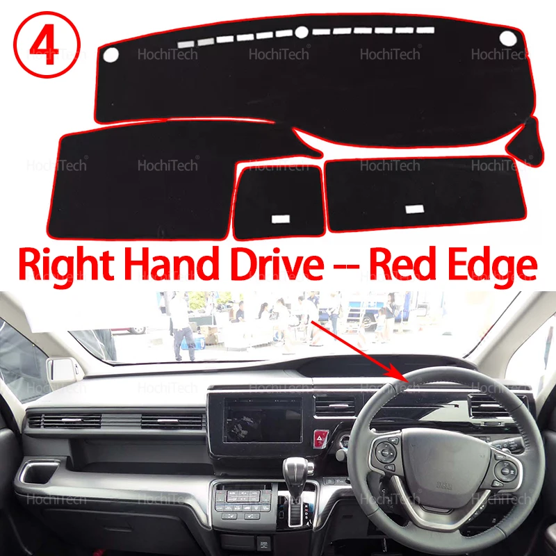 Für Honda Stepwgn Step Wagon STEP WGN RP1-5 G5 PR 5Gen 2015-2021 Dashboard Abdeckung Anti-Rutsch-Matte Schützen pad Sonnenschirm Teppich Teppich – Detail 12