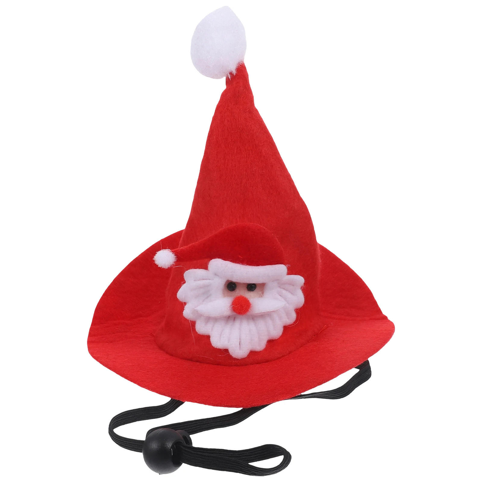 

The Dog Christmas Headband Hat Santa Claus Decoration Cat Knitting Funny Soft Pet
