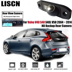 HD Backup Rear Camera For Volvo V40 S40 S40L V50 2004 ~ 2014 Night Vision Waterproof Backup Parking Reversing Camera