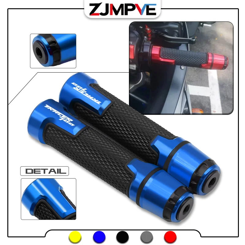 

New Motorcycle Handlebar Grips Anti-Slip Universal Gel Rubber Handle bar Hand Grip For YAMAHA TRACER700 TRACER900 TRACER 700 900