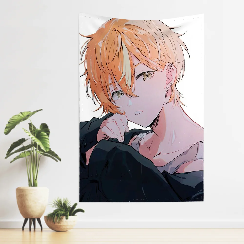 Akito Shinonome Animation P-Project Sekai Tapestry Room Decor Wall Cloth Party Hanging Background Room Decor Baby Room