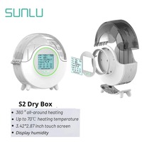 SUNLU S2 Dryer Box Display Humidity Monitoring Drying 70℃ Heating 360° Surround Evenly Dry Time Setting LED Touch Screen