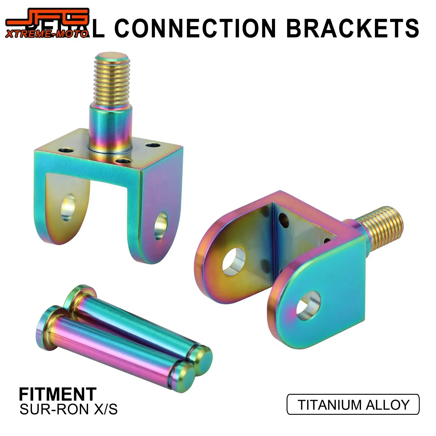 

Funparts аксессуары для мотоциклов, кронштейн для подключения педали, комплект подставки для ног, крепление для электрического велосипеда SURRON Light Bee X S