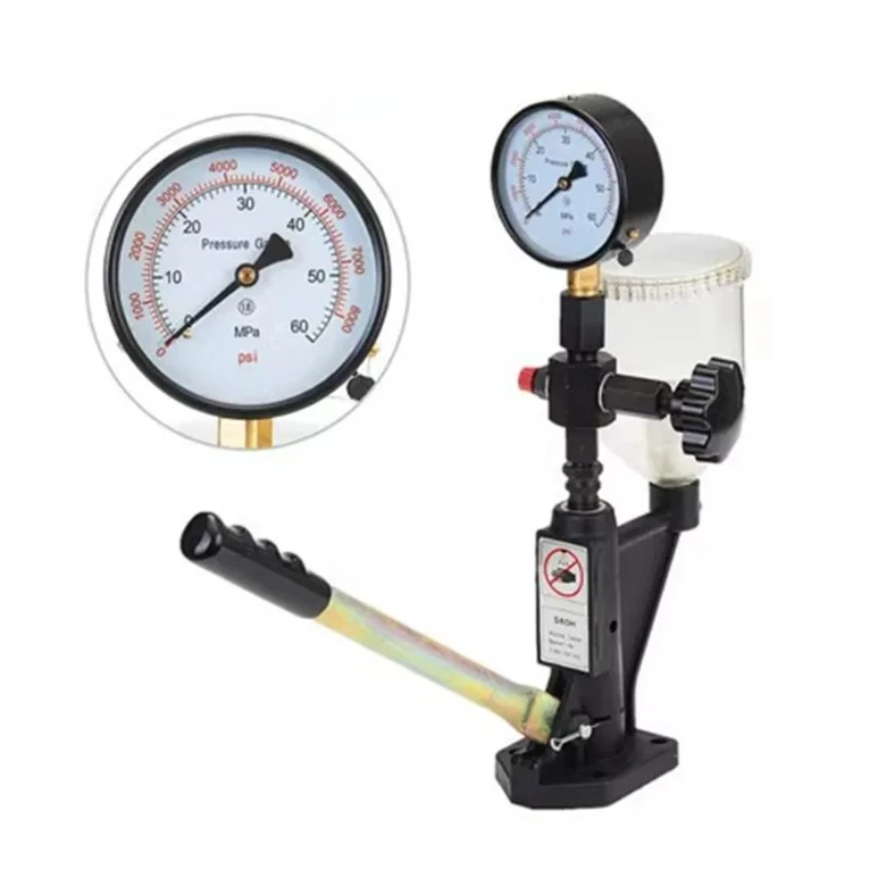 CR‑C Multifunctional Common Rail Injector Tester With S60H Nozzle Validator Diesel Injector Test Tool Set