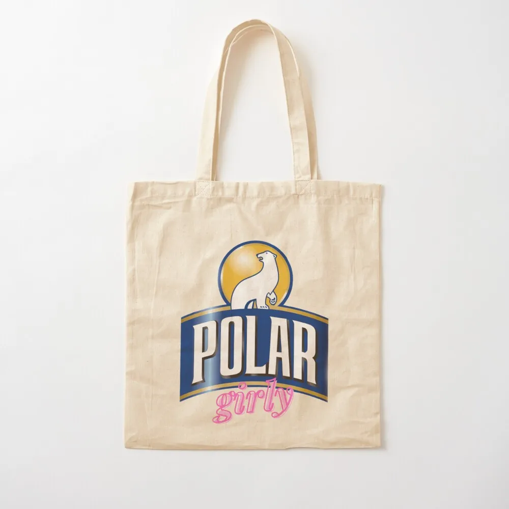 

polar seltzer girly Tote Bag Canvas bag Gift bags Canvas bag for women university shopper Canvas Tote