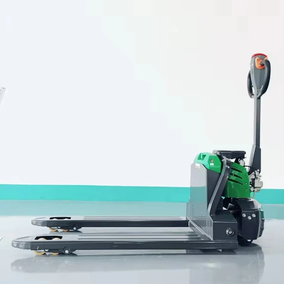 Scale Powered Pallet Truck for Retail Restaurant Industries Electric Pallet Forklift 2000kg Capacity Full Electric Pallet Truck