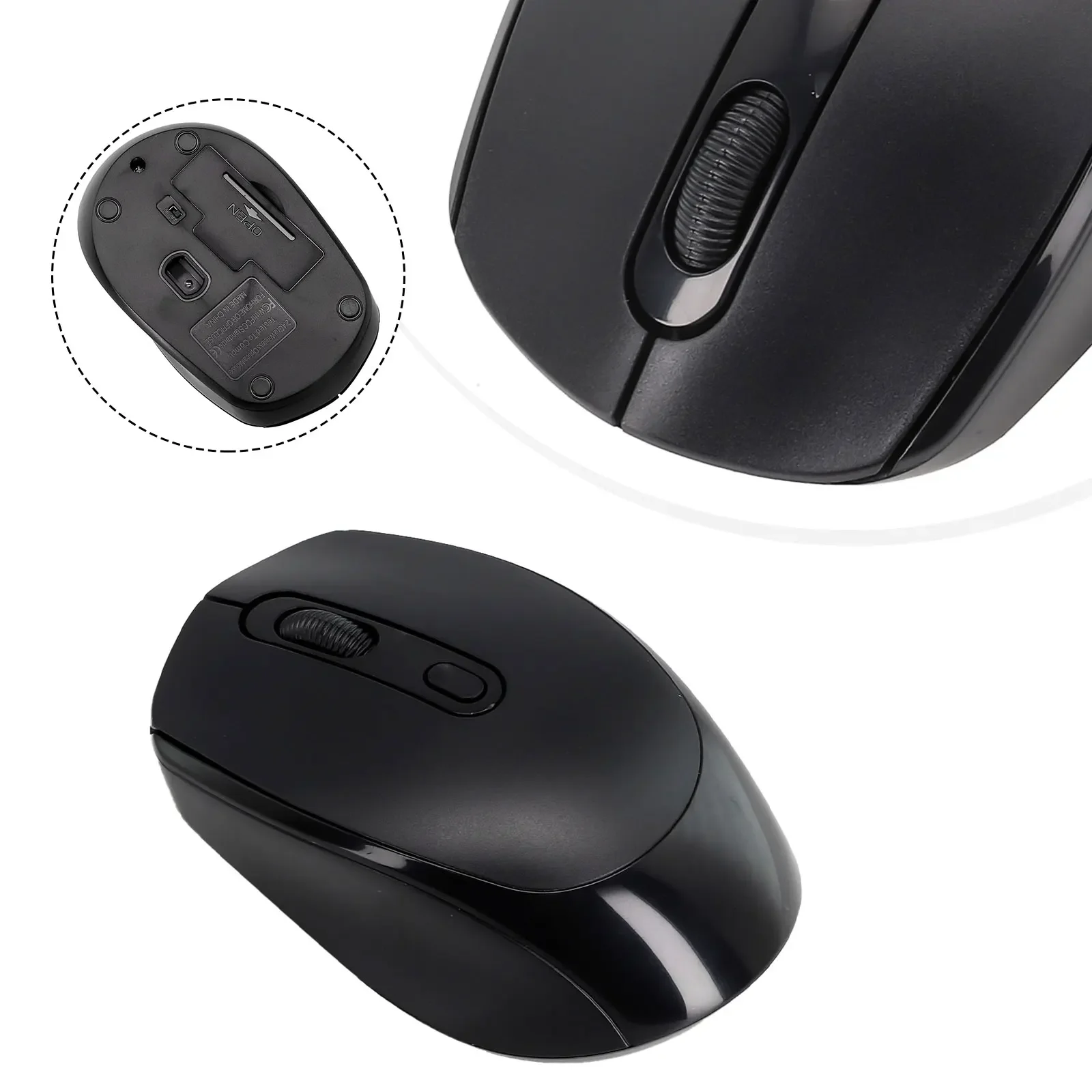 

Wide Compatibility Blue Pink White Green 10*6.5*3.5cm Gaming Mouse Dual Mode Connectivity Silent Ergonomic Design