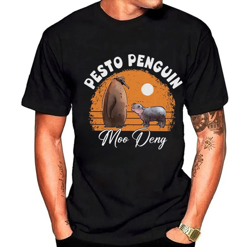 Vintage Pesto Penguinเสื้อ,ตลกยักษ์Little Penguin Pesto, Absolute Unit 2024 Penguinเสื้อ, Moo Dengเสื้อยอดนิยม,Unisex