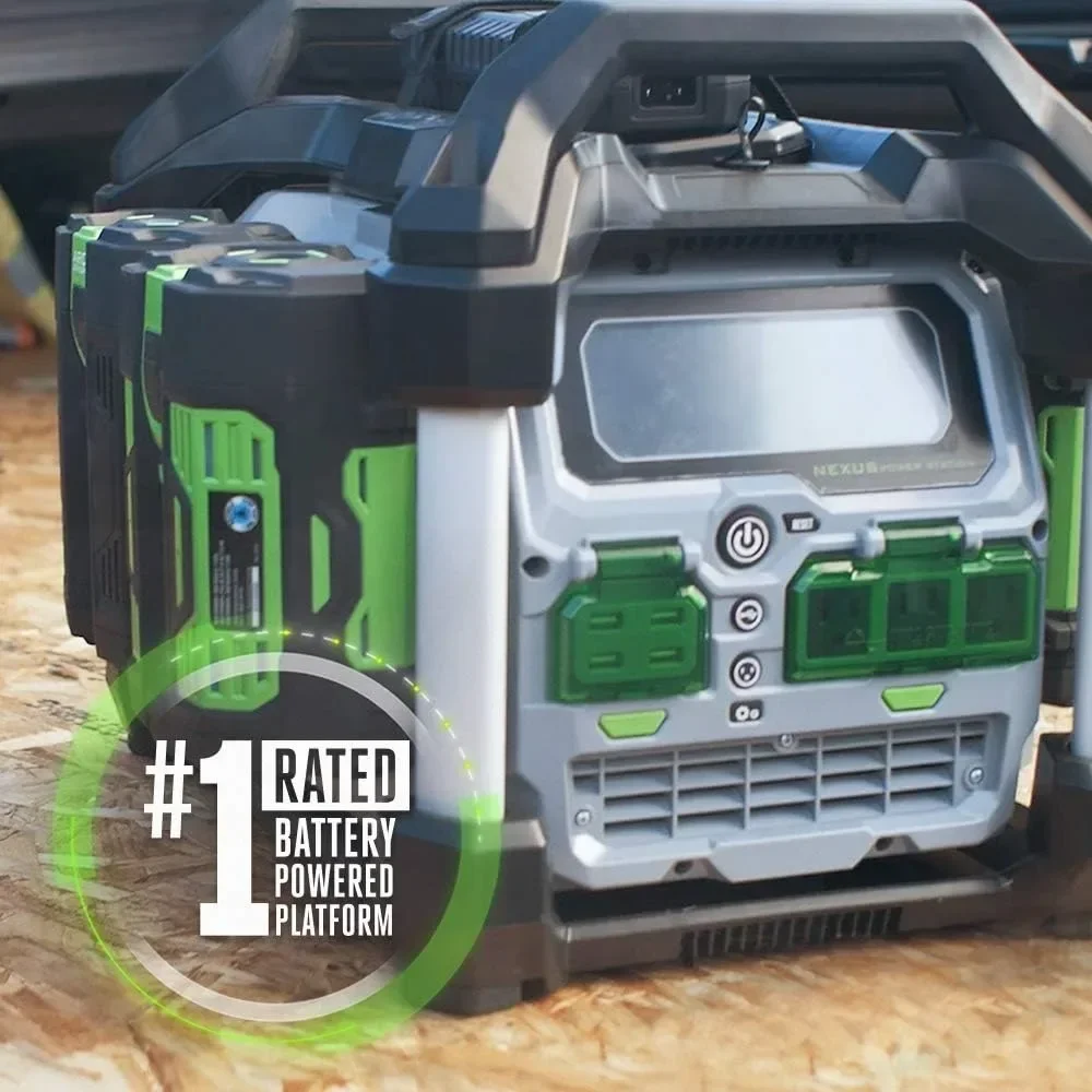 

A For PST3040 3000W Nexus Portable Power Station for Indoor and Outdoor Use Battery Not Included Silver