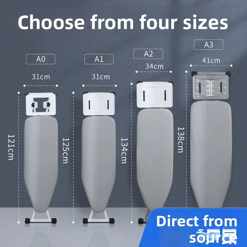 

Вертикальная гладильная доска большого размера для домашнего использования, профессиональная гладильная доска для одежды, подставка для утюга, высококачественная гладильная доска