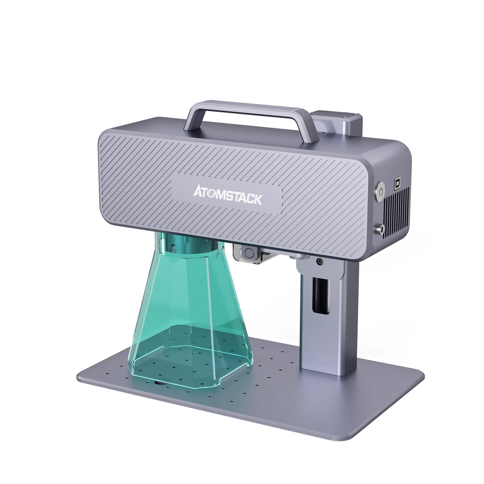 

ATOMSTACK M4 Infrared 2in1 Desktop Handheld Laser Marker Metal Personalized Customized Water Bottle Printer Logo Marking Machine