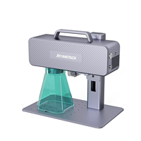 ATOMSTACK M4 Infrared 2in1 Desktop Handheld Laser Marker Metal Personalized Customized Water Bottle Printer Logo Marking Machine