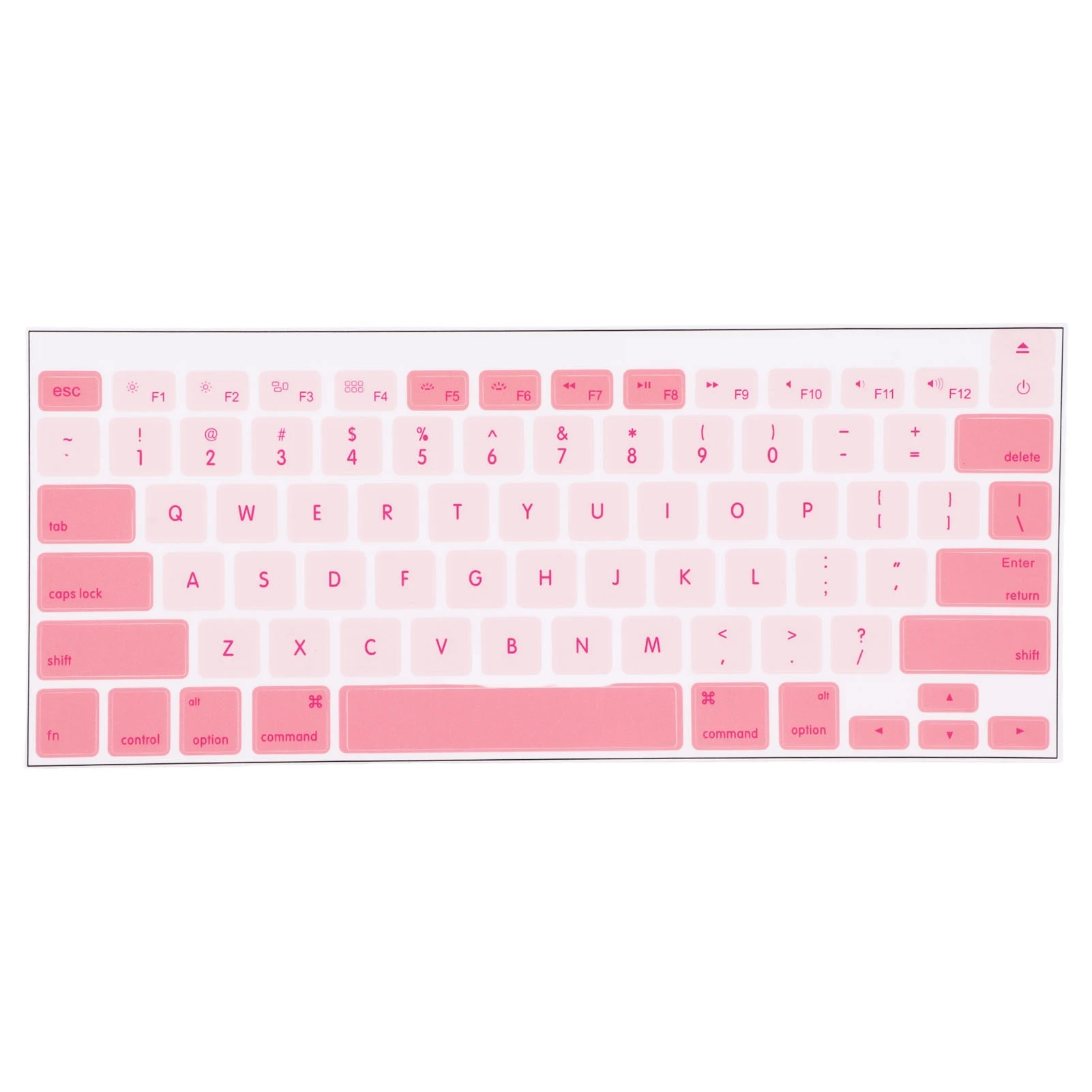 Universal Keyboard Stickers Replacement PVC English Keyboard Sticker for IOS A1466 A1278 A1298 Computers