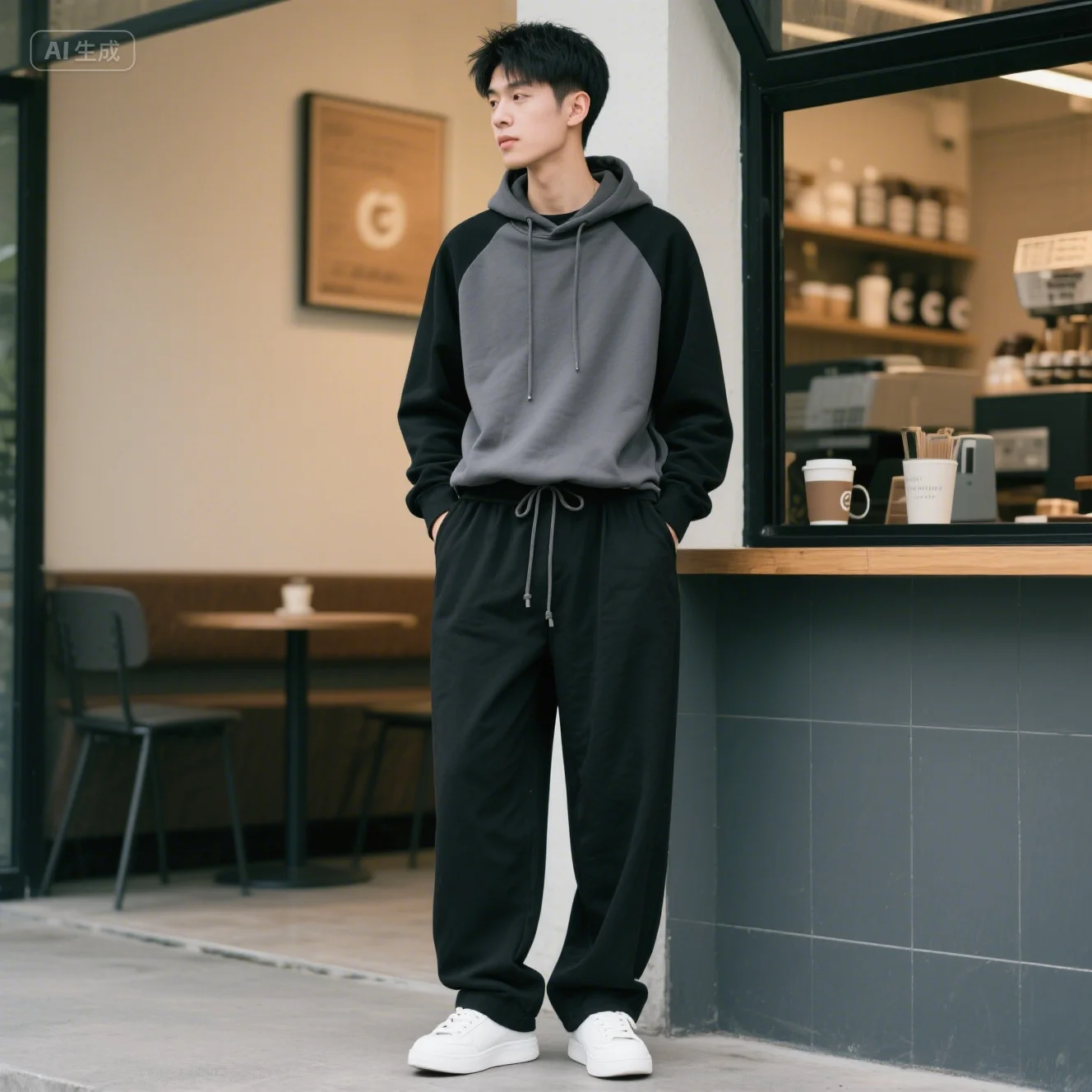 

Men's Casual Cotton Trousers Loose Fit Straight Pants Multi Pocket Big Man Long Pants Mens Jogger Pants Warm 5XL Big Size