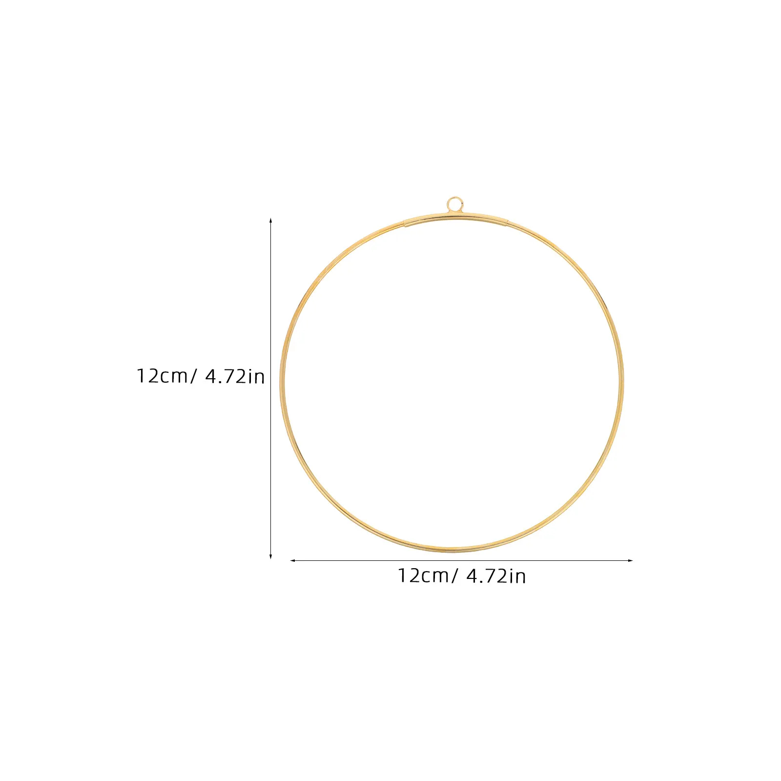 12Pcs Gold Dream Catcher Rings for Wedding Decor