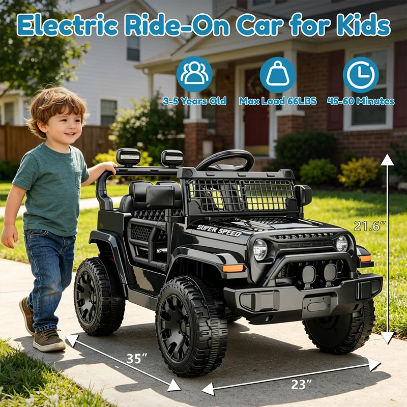 Samochód elektryczny 12V dla d – Kids Toys Electric Car recenzja i cena