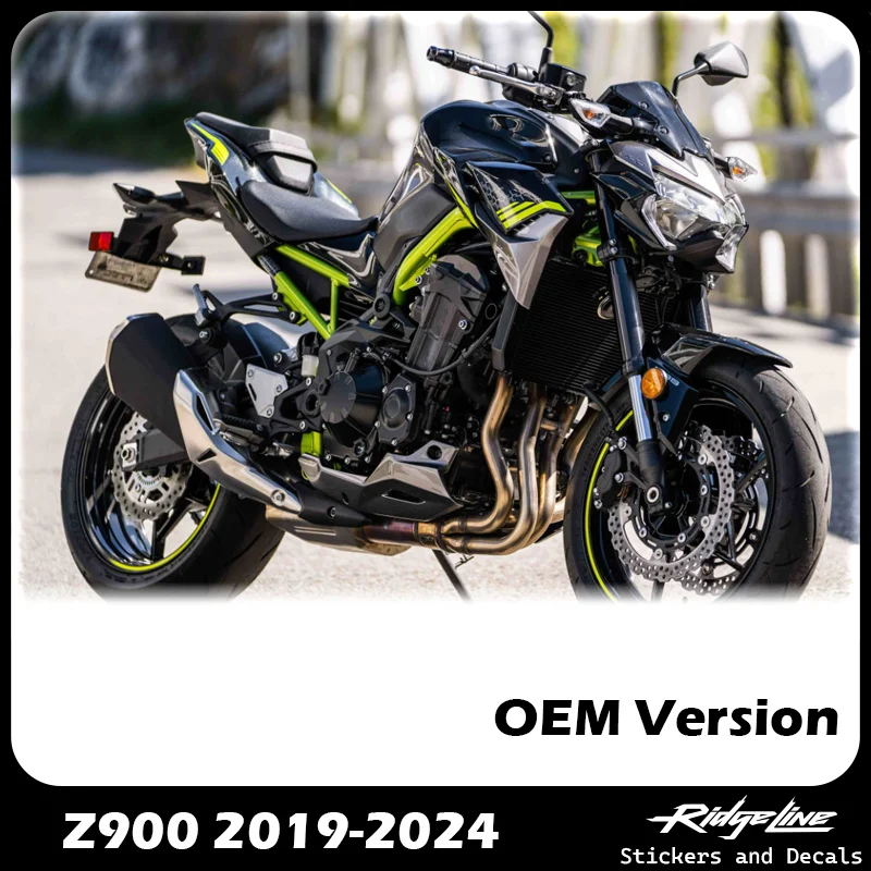 

For Kawasaki Z900 Ninja900 2019-2024 Fairing Decal Sticker - OEM Reproduce