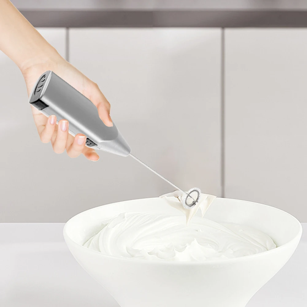 خلاط القهوة Frother رغوة الحليب القوية الكهربائية خفقت صغير خفقت خلاط مشروبات صانع فقاعات كهربائية لللاتيه كابتشينو