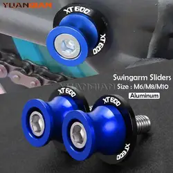 For YAMAHA XT 660 XT660 X R Z XT660R XT660X 2004-2023 2017 2016 Motorcycle Accessories 6MM Swingarm Spool Slider Stand Screws M6