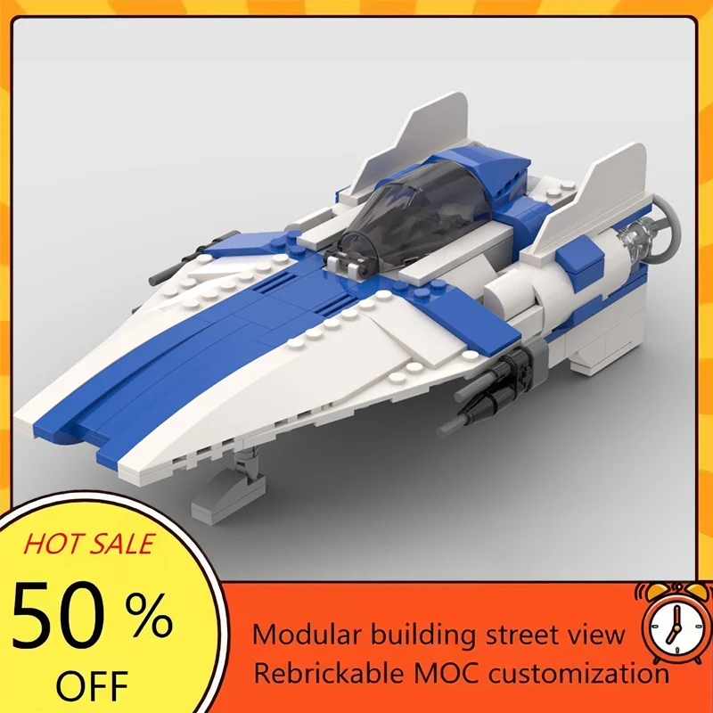 

270PCS Popular Space War Movie Model MOC Building Bricks Spaceship Modular Technology Gifts Holiday Assemble Children Toy Suit