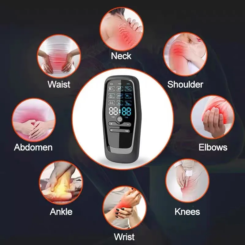 Electric Muscle Stimulator Tens Physiotherapy Acupuncture Body Massage Therapy Slimming Machine Relief Massager image 5