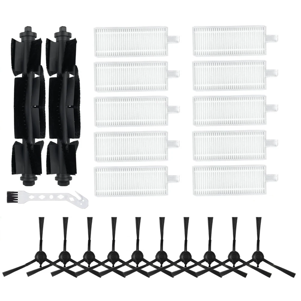 

Комплект запасных частей для замены робота-пылесоса, обслуживание пола, как показано на рисунке, аксессуары для робота-пылесоса, уборка углов