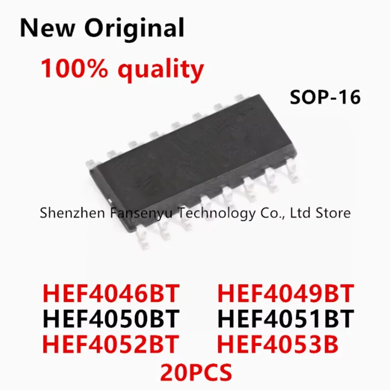 

(20piece) 100% New HEF4046BT HEF4046 HEF4049BT HEF4050BT HEF4051BT HEF4051 HEF4052BT HEF4053BT SOP-16 IC