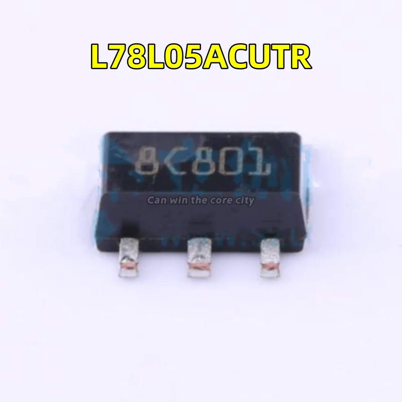 1-100 PCS/LOT New imported 78L05 L78L05ACUTR screen print 8 CSOT-89, linear voltage regulator chip voltage regulator tube