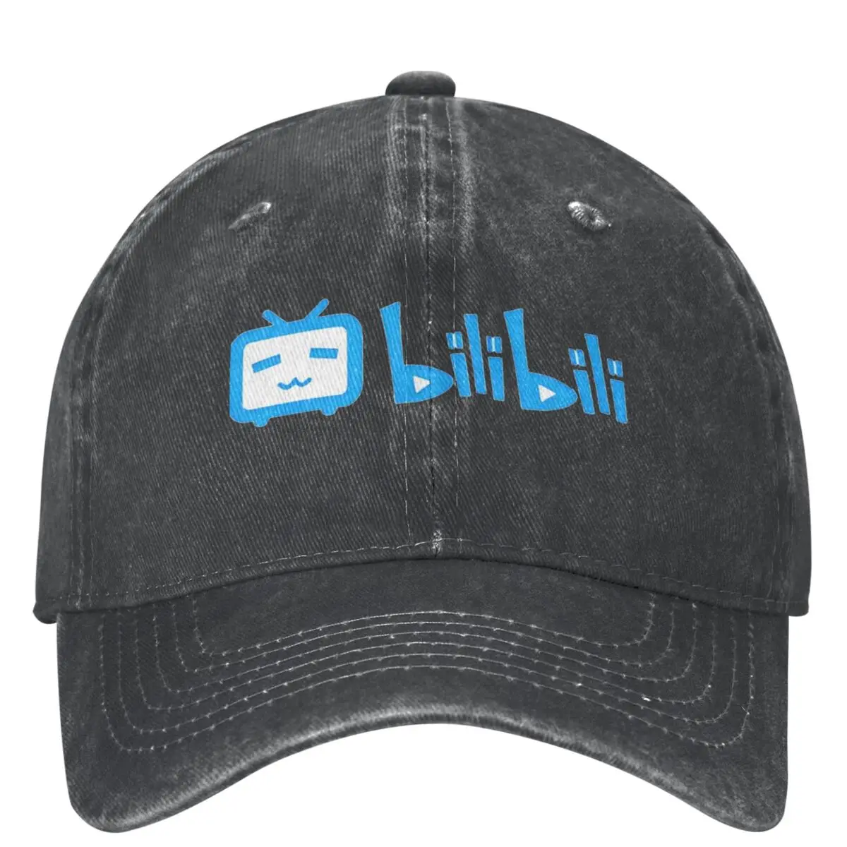 Bilibilied Video Movie Baseball Cap Music Blue Outdoor Gym Dropshipping Trucker Hat Couple Women Casual Sun-Proof Baseball Caps