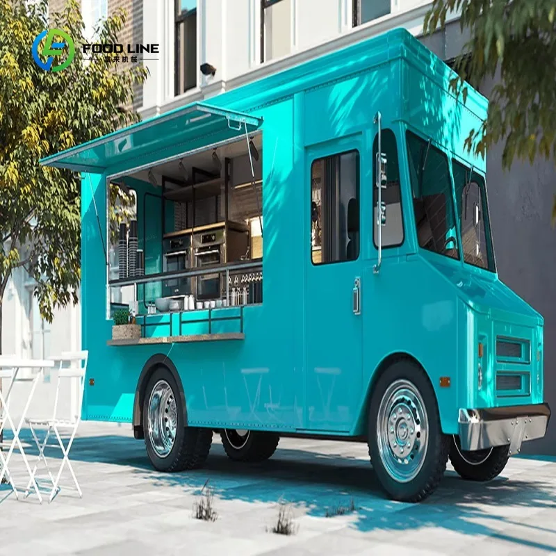 

Fast Delivery Mobile Hot Dog & Burger Food Truck with Candy Chips Service Premium Quality for Built-In