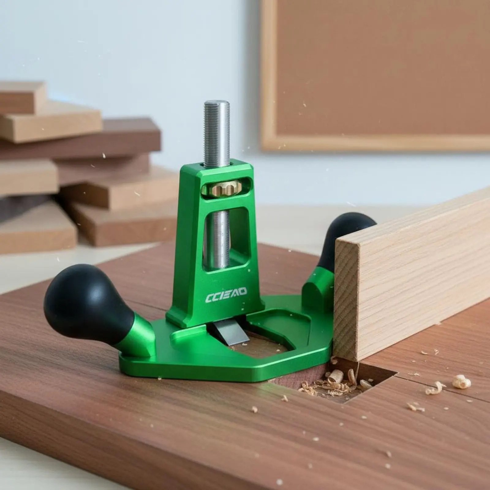 

Bottom Cleaning Plane Lightweight Adjustable Slotting Plane Handheld Grooving Tool Precision Compact for Carpentry