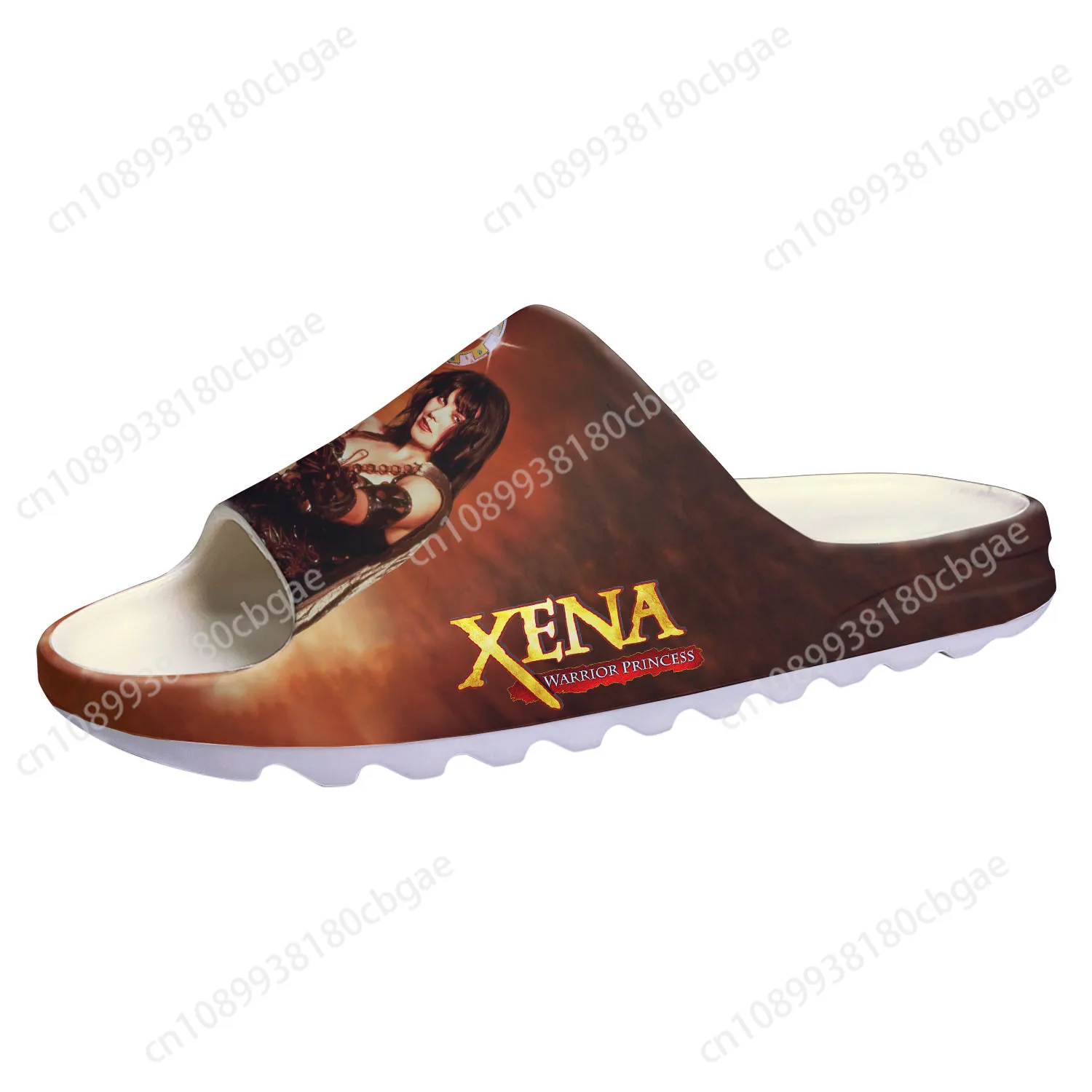 

Xena Warrior Princess Soft Sole Sllipers Home Clogs Gabrielle Step On Water Shoes Mens Womens Teenager Step in Custom Sandals