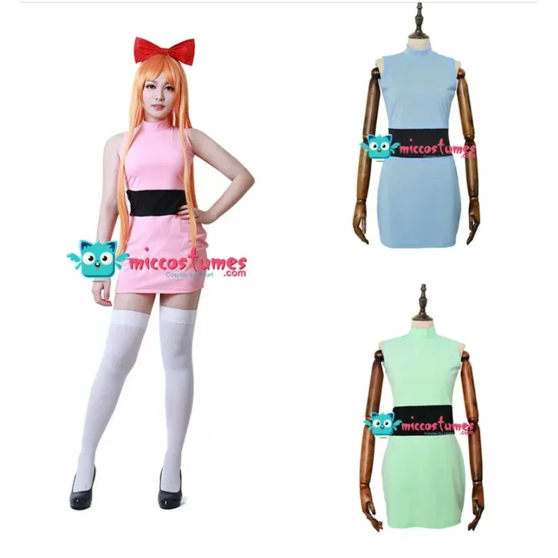 

Miccostumes Bubbles Cosplay Costume for Women Sexy Dress