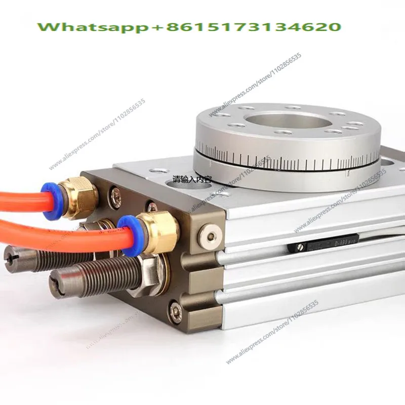 HRQ MSQB rotary cylinder MSQB 10-A 10-R 20-A 20-R 30-R 30-A stroke 10-30mm table oscillating cylinders 180 degree turn R withA