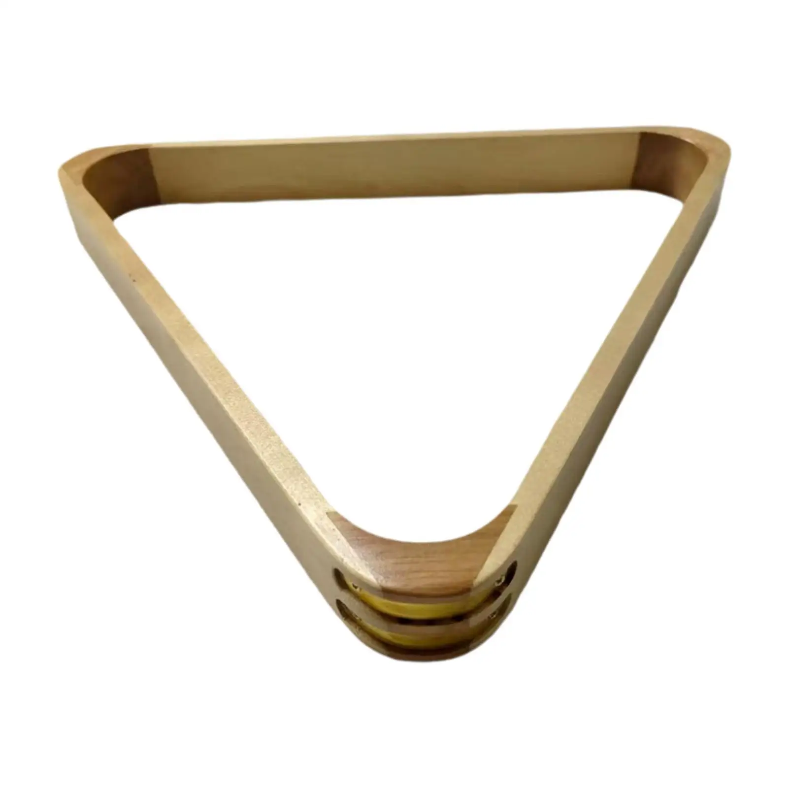 Pool Table Triangle Ball Rack Billiard Rack Wood 2 1/4 inch Balls Fitment Billiard Table Triangle for Indoor