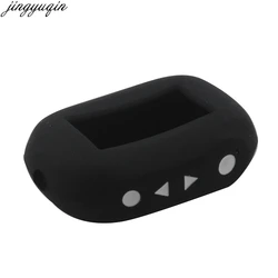 Jingyuqin Russian Version Remote B92 Silicone Case Cover For Starline B93/B94/B62/B64 LCD Remote Two Way Car Alarm System
