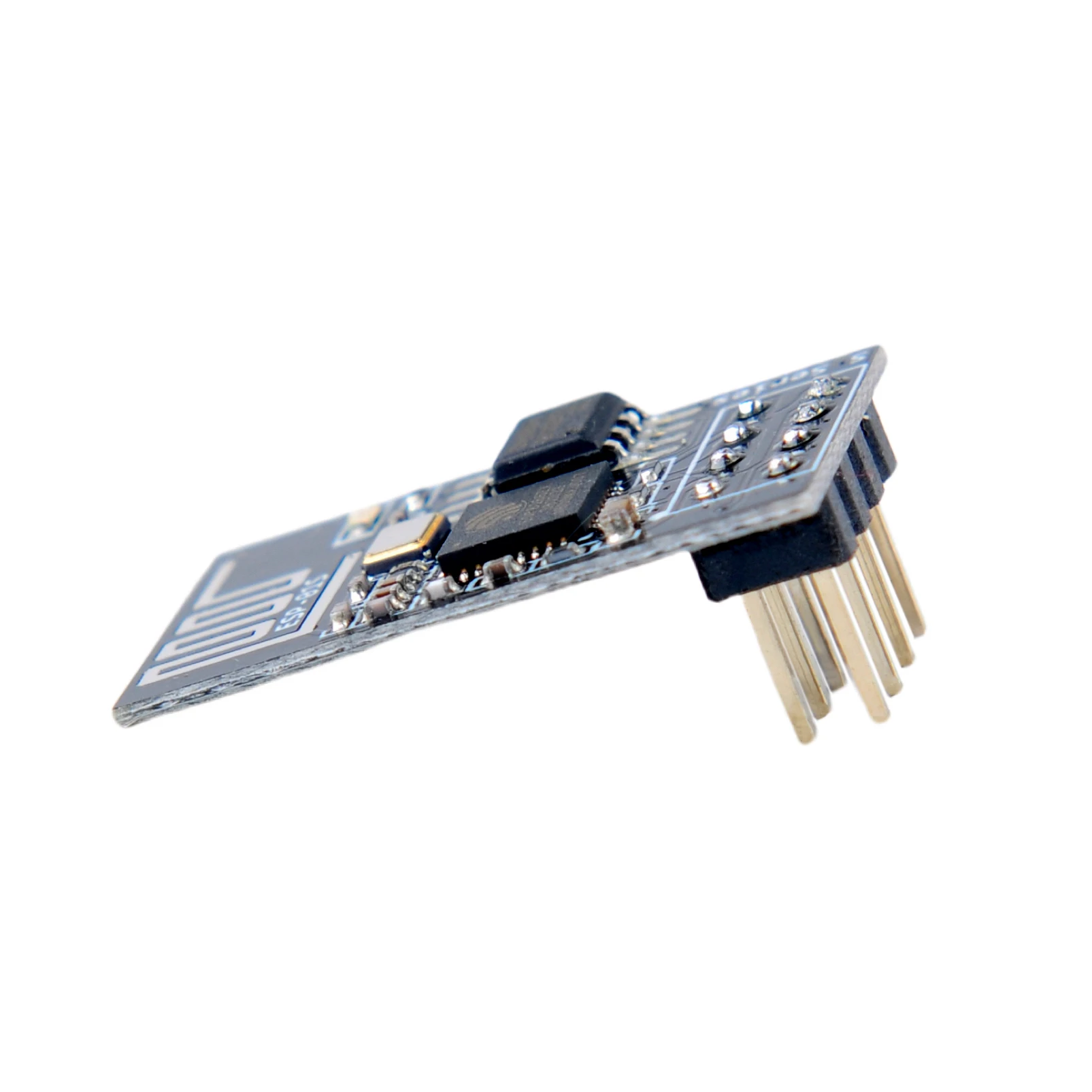 ESP8266 ESP-01S WiFi Módulo Transceptor Serial com 4MB Flash, ESP-01 Breakout Board, Adaptador Breadboard, 5Pcs