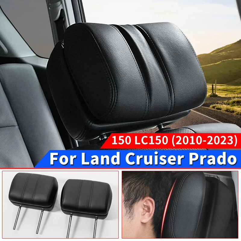 For Toyota Prado LC150 150 FJ150 2010-2023 Off Road Headrest Ergonomic Neck Support Cushion Interior Comfort Upgrade Accessories