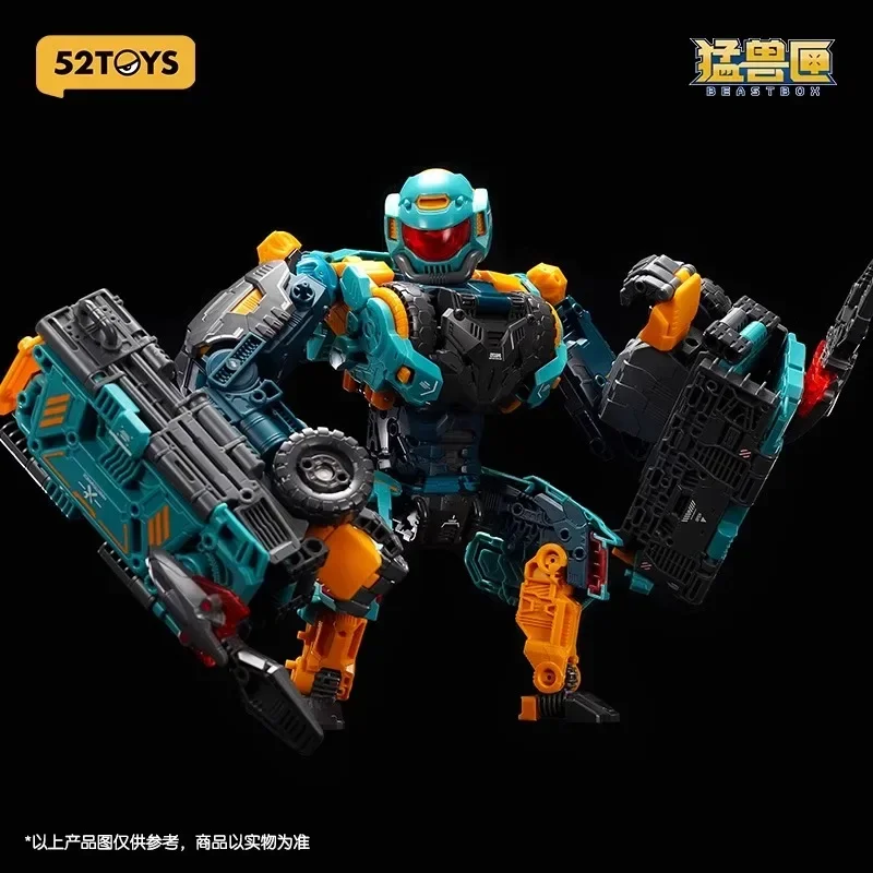 In Stock！52TOYS Transformation BEASTDRIVE BD-13 CYCLOPS  Assemble Model Robot Action Figure Deformation Toys Collectible Gifts