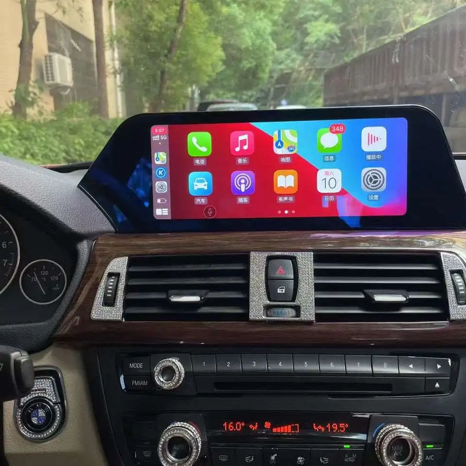 

12.3 2023 Blade Screen Qualcomm Snapdragon For BMW X5 F15 X6 F16 2013-2017 Car Multimedia Player GPS Navigation Auto Stereo Unit